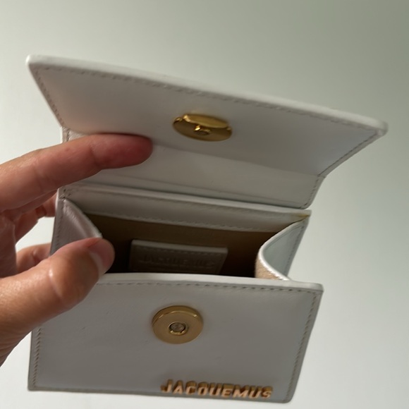 Jacquemus White Le Chiquito Mini Leather Bag with Strap - Picture 6 of 7